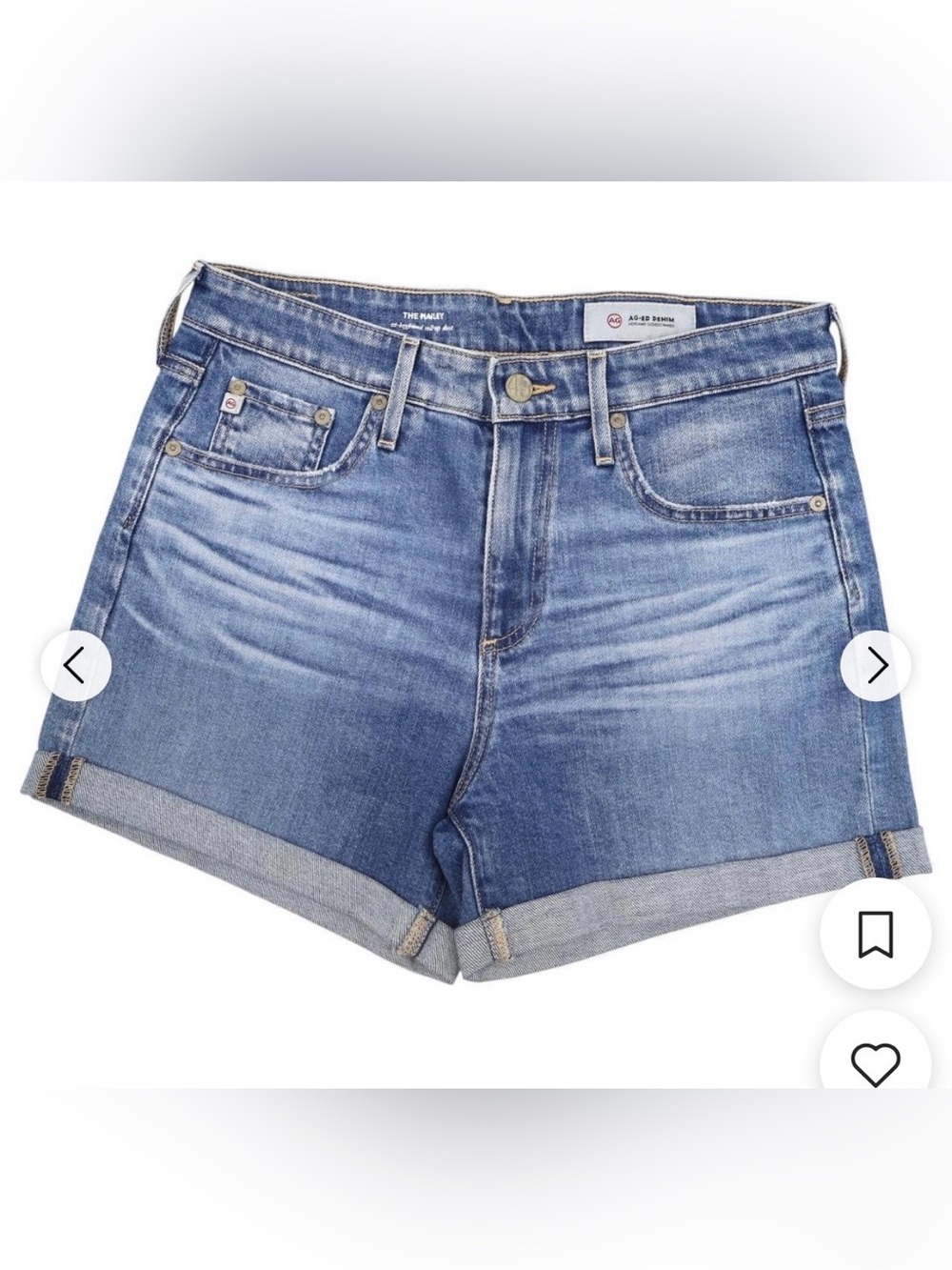 AG Adriano Goldschmied The Hailey Denim Shorts